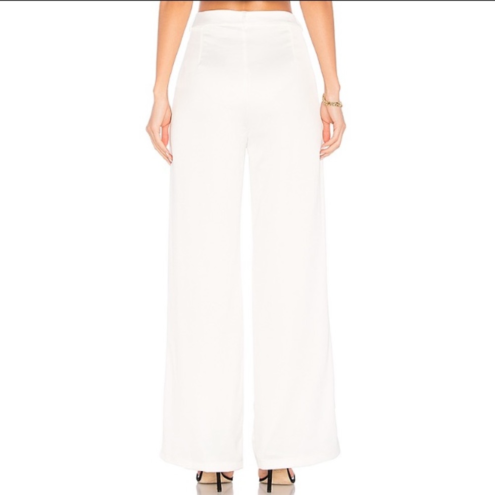 Silver Lining Trousers in Ivory - Picture 3 of 4
